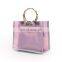 2017 new all-match transparent plastic handbag fashion shoulder bag for women