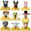 Fashion Funny Natural Klipdas Rabbit Party Colorful Latex Rubber Full Head Masks