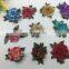 2017hot sale wholesale 3D embroidery flower applique/patch for decorate