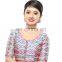 Pink patola readymade stitched blouse for women