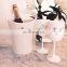 white/black colored plastic champagne ice bucket for Moet&Chandon