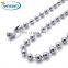 Decorative Metal Stainless Steel Ball Chain For Hang Tag In 1-12mm