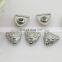 Customized best-selling blue zinc alloy plated hollow rivet