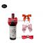 China Pre-tied Ribbon Bow with Elastic band for Wine Bottles