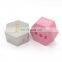 Custom small hexagon shaped tin boxes for food packing