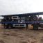 12.5m container semi trailer 40ft 2 axle flatbed trailer for sale low price