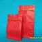 Plastic Coffee Bag with Valve Matt red/black/blue/karft/white stock Coffee Bags