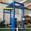 In-line Automatic Rotary Arm Pallet Stretch Ring Wrapping Machine For Bags