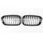 1 series F20 LCI 1-slat matt black front kidney grill grille for BMW new 1 series