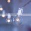 Outdoor lights G40 Globe Light String Incandescent Bulbs with white wire 25Ft 25bulbs