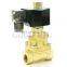 GOGO Normally Open 50bar Brass Valve 1/2 3/4 1 Inch Orifice 15/20/25mm 24V 12V 2 Way High Pressure Solenoid Electric Water Valve