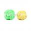 Pet Colorful Weaving Rope dog toy ball