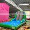 2 in 1 movable pop up inflatable jump sticky suit wall, outdoor PVC air throw dart board for sale