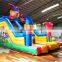 Giant Inflatable clown  circus  jump and slide bounce house ,Inflatable  Blow up tarpaulin slide for Kids and adult on mall