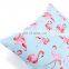 Watercolor Blue Flamingo Home Decor Sofa Car Seat Decorative Cushion Cover Pillow Case