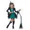 Professional custom witch Halloween costume themes girls Halloween party dress costume