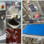 Hot sale CE small chocolate coating enrober line for family business