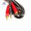 pure copper material car audio  RCA cable.