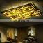 New Modern Popular Rectangle crystal Ceiling Light for home decoration