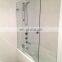 Hot sale bathroom glass door 6mm glass bathroom shower room price in india