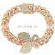 High Quality Gold plated butterfly necklace women Butterfly charms necklace with Tennis Chain jewelry