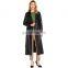 Women Long body Lambskin Black Full Body Trench Leather Coat