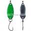 Online wholesale New Fishing Bait  3.2cm 3g Fishing Spoon Trout Fishing Lure  Wobbler Spinner Bait