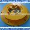 Center locator for floor scrubber brush parts