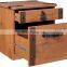Large Capacity Bedside Table Solid Wood Night Stand