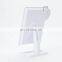 Hot Selling Modern Touch USB Charging Square LED Mirror Soft Light Cosmetic Mirror Bedroom Makeup Mirror
