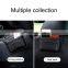 Autoaby Car Storage Box Car Pouch Bags Organizer Cards Mobile Phone Collecting Sticky Bag Interior Accessories PU Leather