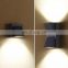 Garden LED Wall Lights Black Body Modern 6W 3W LED Wall Lamps