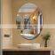Oval shape mirror bathroom decorative mirror on wall