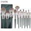 Professional 14pcs Makeup Brushes Classic Power Brush Make Up Beauty Tools Soft Synthetic Hair Private Label Makeup Brush Set