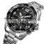 SKMEI new arrival 1649 best mens digital sport 3atm water resistant stainless steel strap luxury watch oem