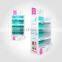 Manufacturer Floor Type Advertising High Quality Cardboard Display Racks Printed Paper Display Cabinet Stand Shelf Counter