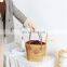 Rattan Straw Woven Boho Handbag Beach vacation Handmade bag