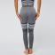 YYBD-0021, wholesale buttock high waist yoga pants women knitted seamless breathable stripe yoga fitness leggings