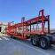 Six Vehicles Transport Semi-trailers, Small Cage Trucks Transport Semi-trailers