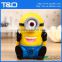 Factory price cartoon Minion 5200mAh power bank with cable