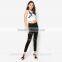 Women fashion pattern for t shirt 2016 new top design with digital printing cotton sleeveless women's T's TS135