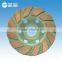 Diamond grinding polishing abrasive disc for concrete
