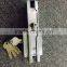 FT-250 glass patch fitting with lock aluminium/stainless steel plate door clamps