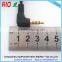 10cm 90 degree 4 poles 4C male to female 3.5mm TRRS audio cable