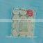 Disposable mini magic coin towel by nonwoven materials