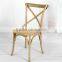 RCH-4001-2 Cross Back Chair Dining Chair Wood Rattan Chair