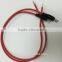 17/0.16 BC conductor copper 2C cable with DC plug to 5A Alligator clip