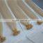 Italian keratin prebonded hair extension flat tip hair extension