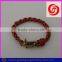 fashion stainless steel gold clasp 550 firefighter paracord bracelet
