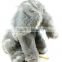 12" Sitting High Plush Grey Elephant Sound Toy/Stuffed Elephant with Soft Music/Musical Toy Soft Elephant Operated by Battery